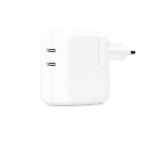 Apple 35W Dobbel USB-C Strømadapter - Hvit