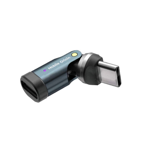 Mobile Origin 240W 540° Rotasjonsadapter USB-C – Grå