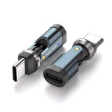 Mobile Origin 240W 540° Rotasjonsadapter USB-C – Grå