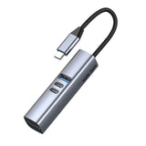 Mobile Origin 7-i-1 USB-C Hub - USB-A / USB-C / HDMI / TF & SD Kort - Grå