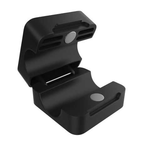 Mobile Origin Magnetisk Kabelholder - 6 stk. - Svart