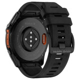 Universal Garmin 26mm QuickFit Mobile Origin Easy Strap Silikon Rem - Svart