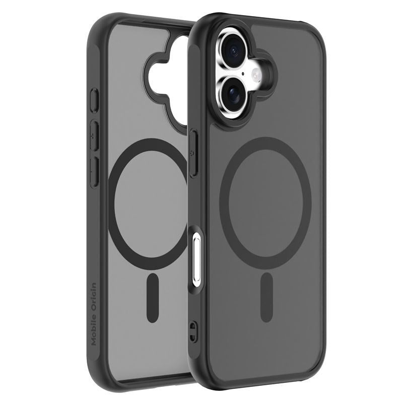 iPhone 17 Mobile Origin Hybrid Deksel - MagSafe Kompatibel - Matt Svart