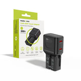 Reiseadapter Mobile Origin 45W EU / US / UK / AU - Svart