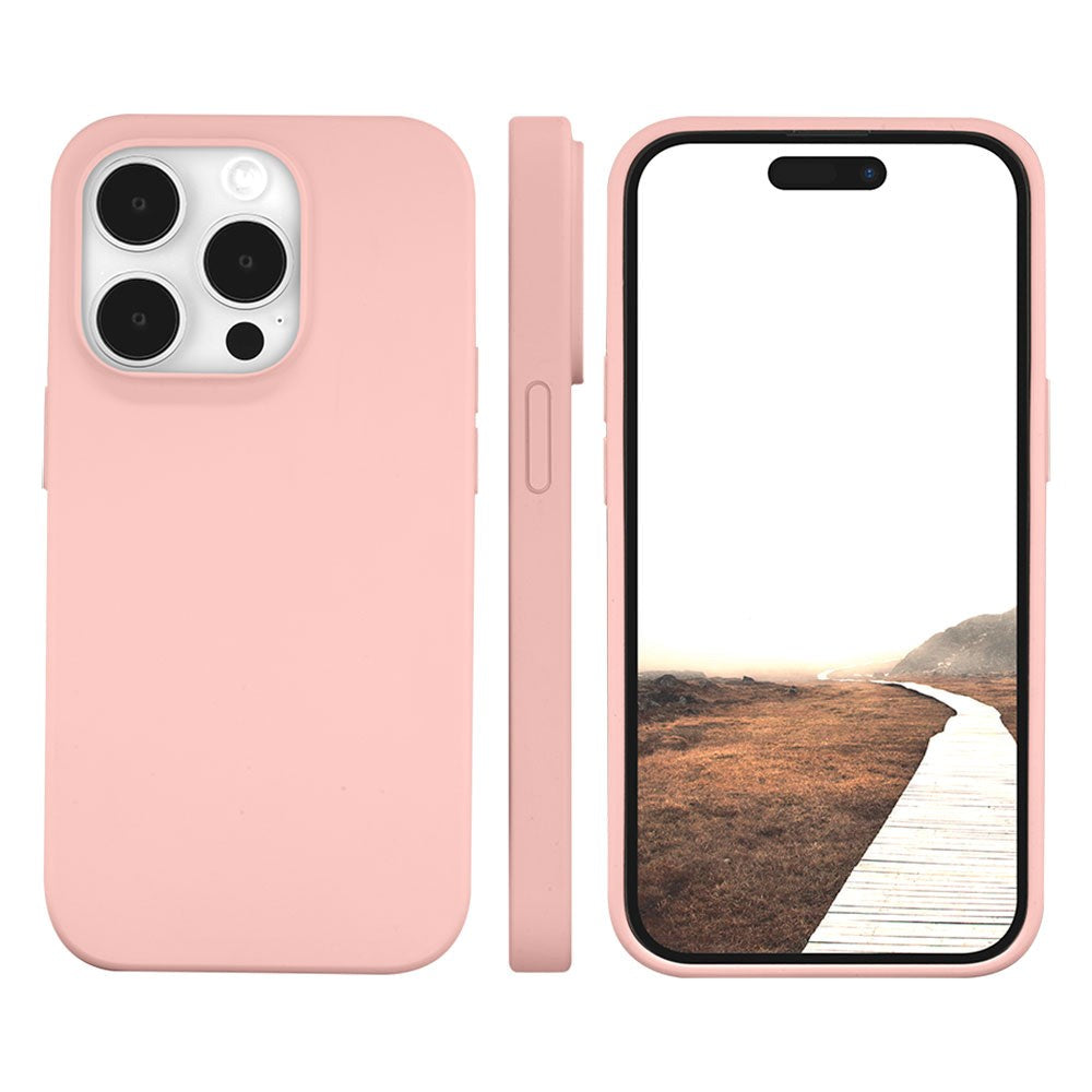 dbramante1928 iPhone 15 Pro Monaco Deksel - 100% Resirkulert Plast - MagSafe Kompatibel - Pink Sand