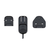 6-i-1 Reiseadapter Til EU/UK/USA Mobile Origin - 3x USB-C + 3x USB-A – Svart