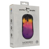 White Shark MORDRED Gaming Mus - 7D / 12800 DPI - Svart