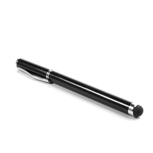 2 i 1 Touch Pen Til Smartphones Og Nettbrett - Svart