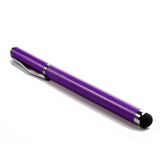 2 i 1 Stylus Pen Til Smartphones Og Nettbrett - Lilla