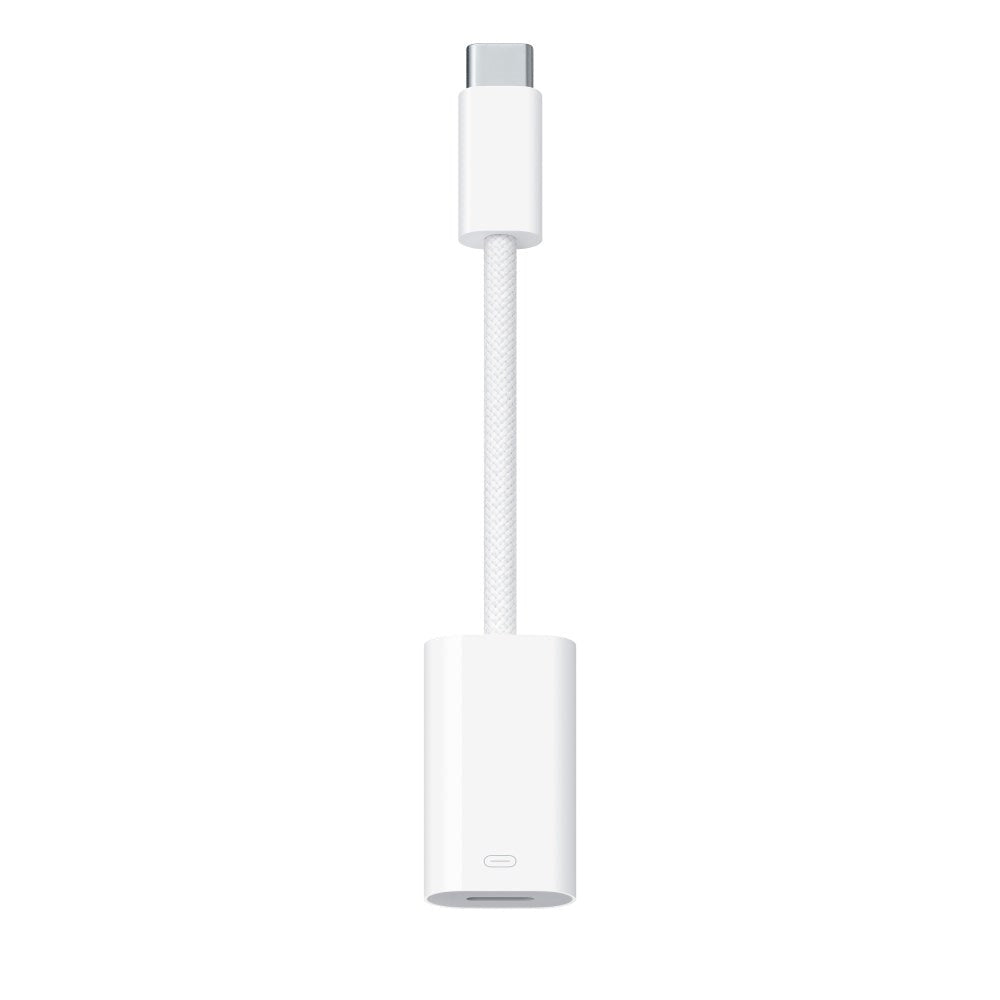 USB-C til Lightning Adapter Original Apple - Hvit (MUQX3ZM/A)