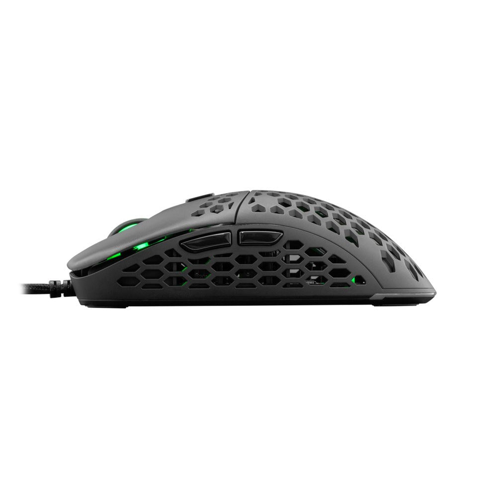 White Shark NAGINATA Gaming Mus - 6D / 16000 DPI - Svart
