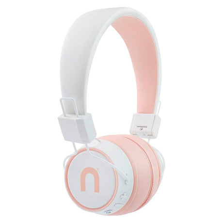 Niceboy Hive JOY 3 Sakura Bluetooth On-Ear Hodetelefoner - Hvit / Rosa