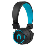 Niceboy Hive JOY 3 Bluetooth On-Ear Hodetelefoner - Svart / Blå
