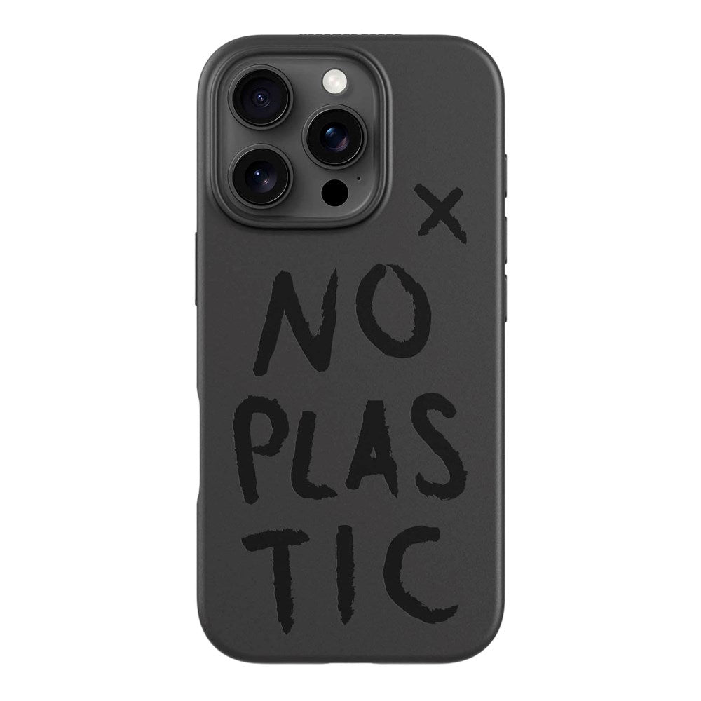 agood company iPhone 16 Pro PLNTPRTCT-deksel - Black / No Plastic