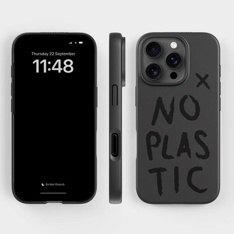 agood company iPhone 16 Pro PLNTPRTCT-deksel - Black / No Plastic