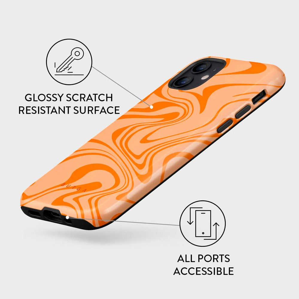 Burga iPhone 12 / 12 Pro Tough Fashion Deksel - High Vibrations