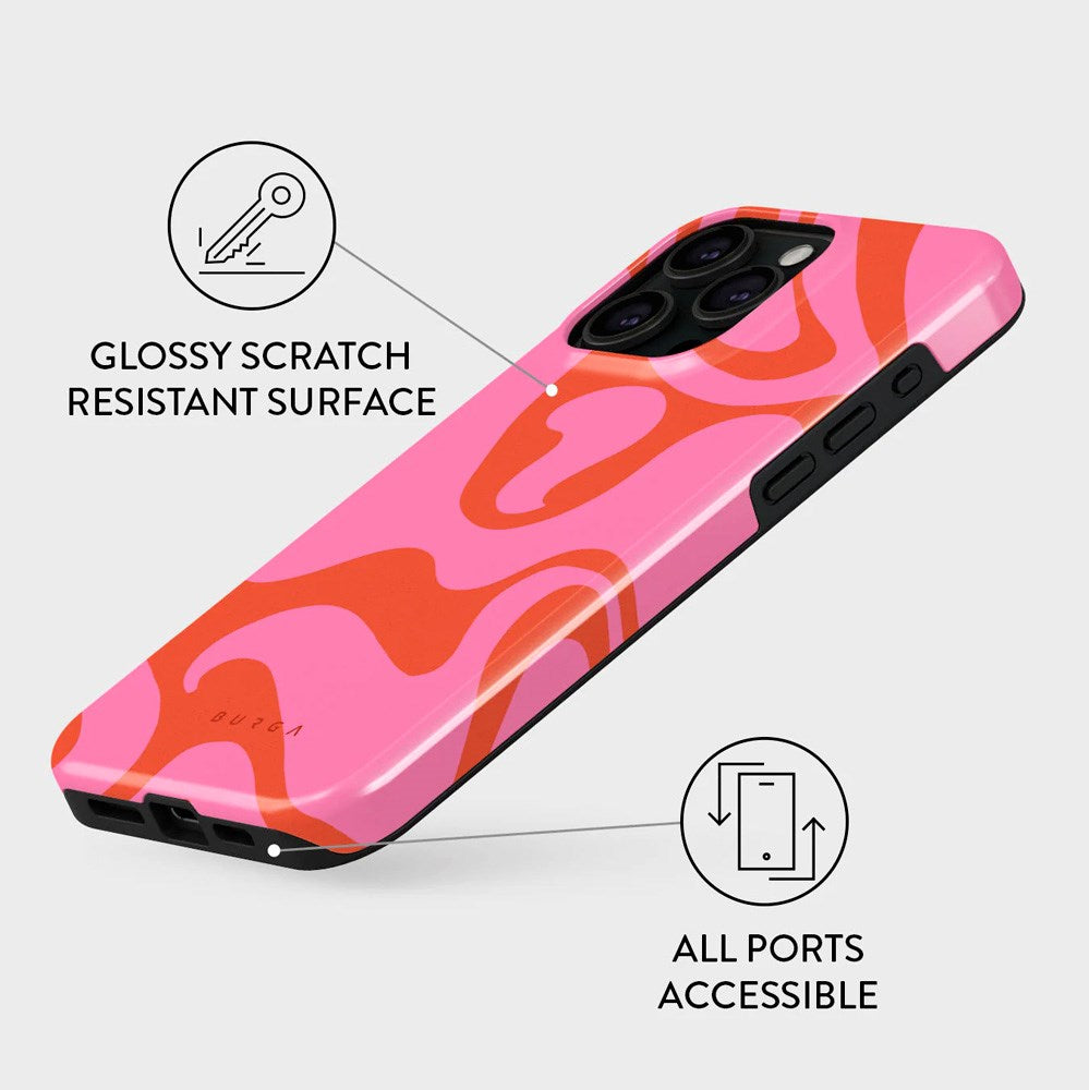 Burga iPhone 15 Pro Tough Fashion Deksel - Ride the Wave