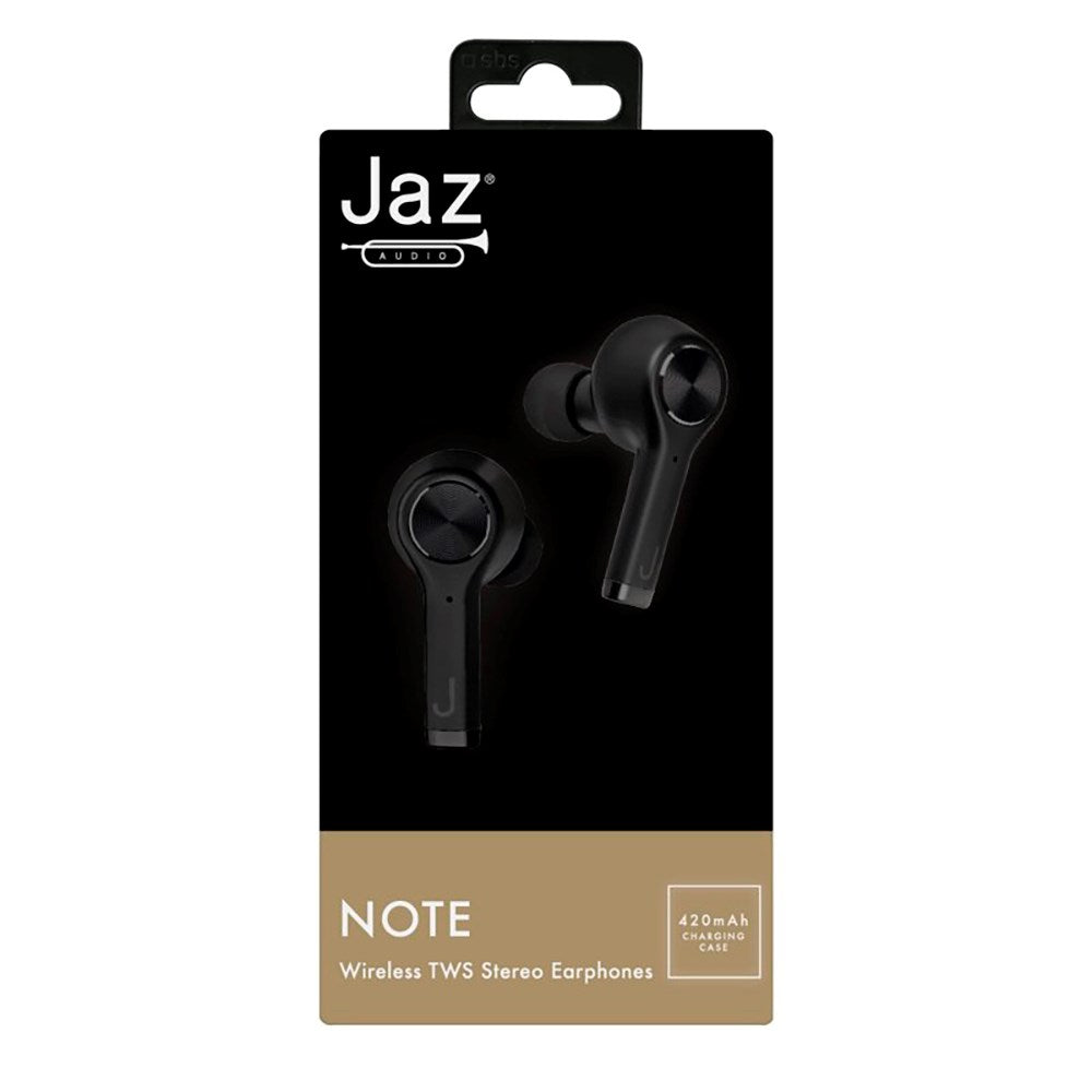 Jaz Note True Wireless In-Ear Bluetooth Hodetelefoner - Svart