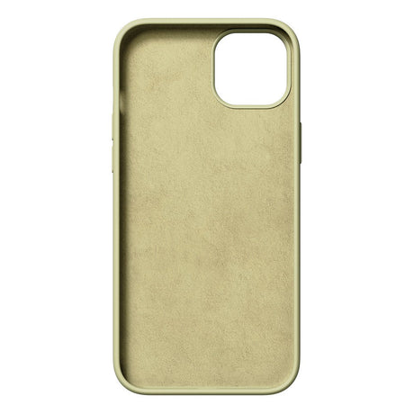 Nudient iPhone 15 Base Silicone Deksel - Pale Yellow