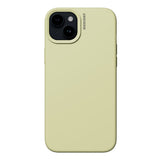 Nudient iPhone 15 Base Silicone Deksel - Pale Yellow