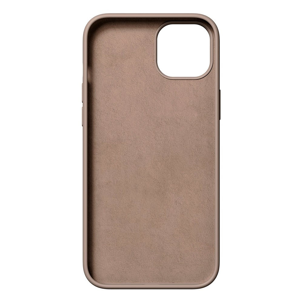 Nudient iPhone 15 Base Silicone Deksel - Stone Beige