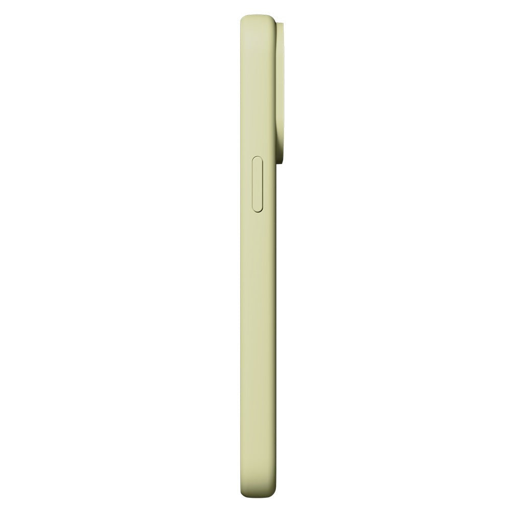 Nudient iPhone 15 Pro Base Silicone Deksel - Pale Yellow