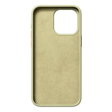 Nudient iPhone 15 Pro Base Silicone Deksel - Pale Yellow