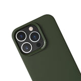 Nudient Thin Case iPhone 16 Pro Deksel - MagSafe Kompatibel  - Pine Green