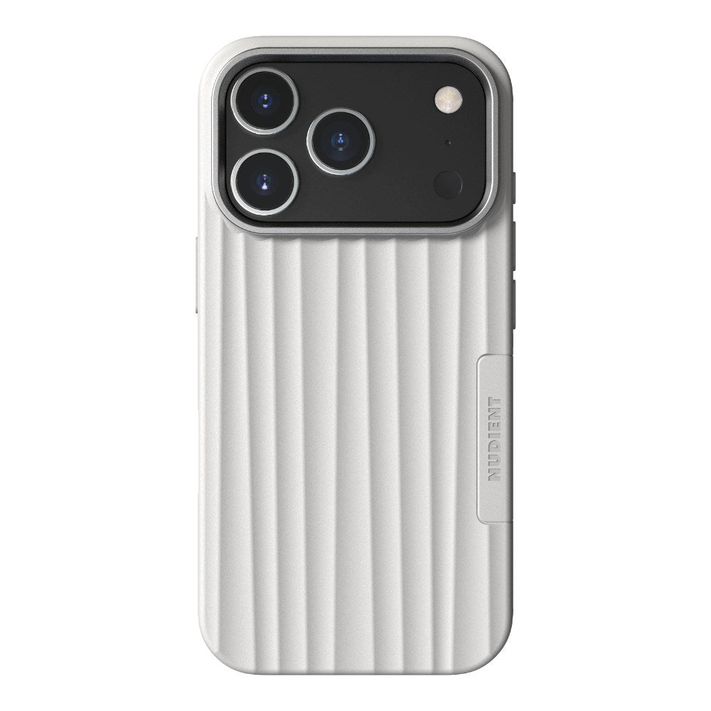 iPhone 18 Pro / 17 Pro Nudient Bold Case Deksel - MagSafe Kompatibel - Chalk White