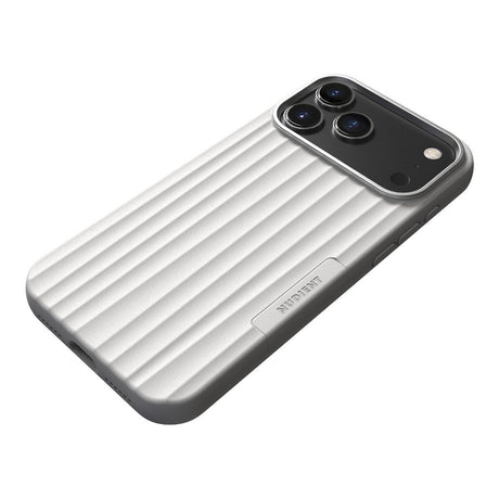 iPhone 18 Pro Max / 17 Pro Max Nudient Bold Case Deksel - MagSafe Kompatibel - Chalk White
