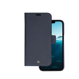 Dbramante1928 iPhone 14 New York 2-i-1 Lær Flipdeksel - Blå