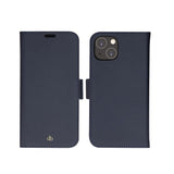 Dbramante1928 iPhone 14 New York 2-i-1 Lær Flipdeksel - Blå