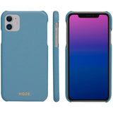 Dbramante1928 iPhone 11 New York 2-i-1 Lær Flipdeksel - Blå