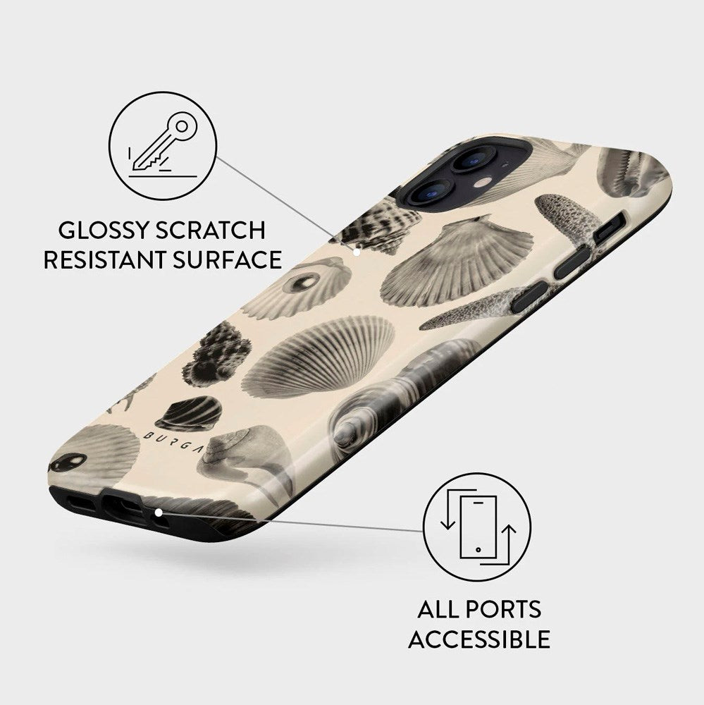 Burga iPhone 12 / 12 Pro Tough Fashion Deksel - Shell Mosaic