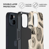 Burga iPhone 13 Tough Fashion Deksel - Shell Mosaic