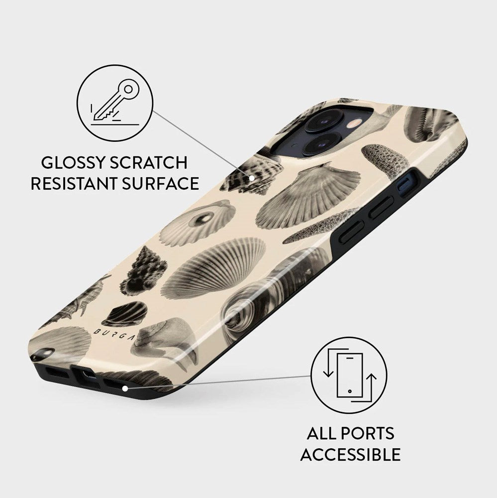 Burga iPhone 13 Tough Fashion Deksel - Shell Mosaic