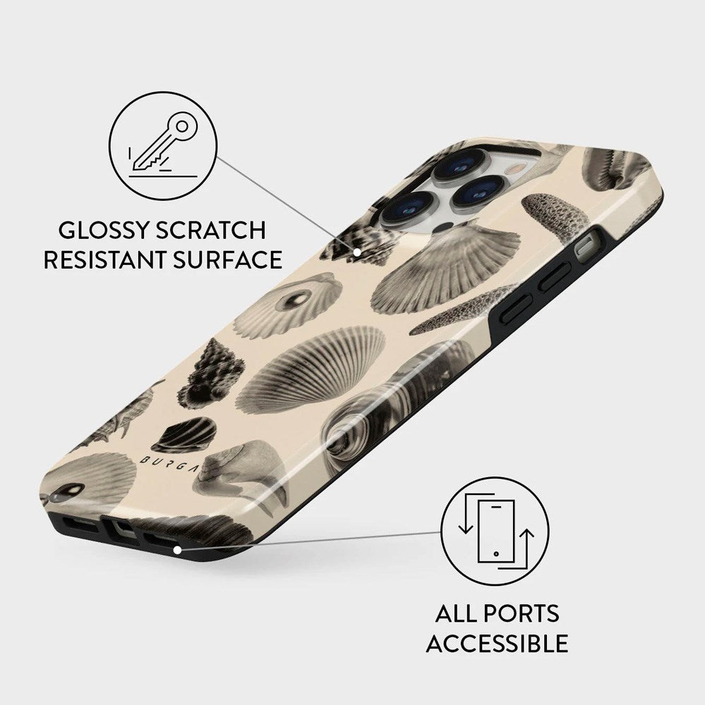 Burga iPhone 13 Pro Tough Fashion Deksel - Shell Mosaic