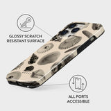 Burga iPhone 13 Pro Tough Fashion Deksel - Shell Mosaic