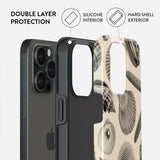 Burga iPhone 15 Pro Tough Fashion Deksel - Shell Mosaic