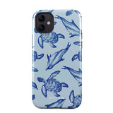 Burga iPhone 12 / 12 Pro Tough Fashion Deksel - Aquatic Dance