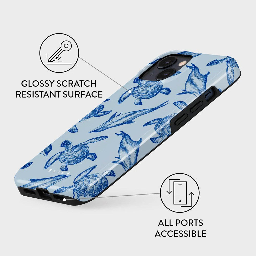 Burga iPhone 13 Tough Fashion Deksel - Aquatic Dance