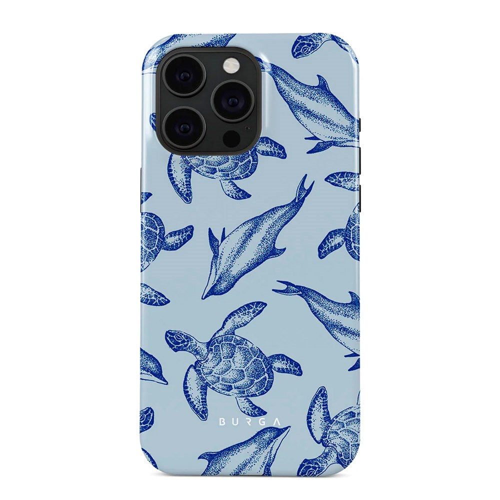 Burga iPhone 15 Pro Tough Fashion Deksel - Aquatic Dance