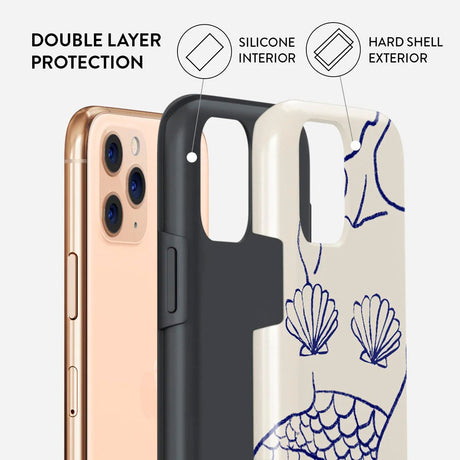 Burga iPhone 11 Pro Tough Fashion Deksel - Marine Muse