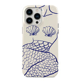 Burga iPhone 13 Pro Tough Fashion Deksel - Marine Muse