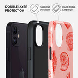 Burga iPhone 12 / 12 Pro Tough Fashion Deksel - Coastal Treasure