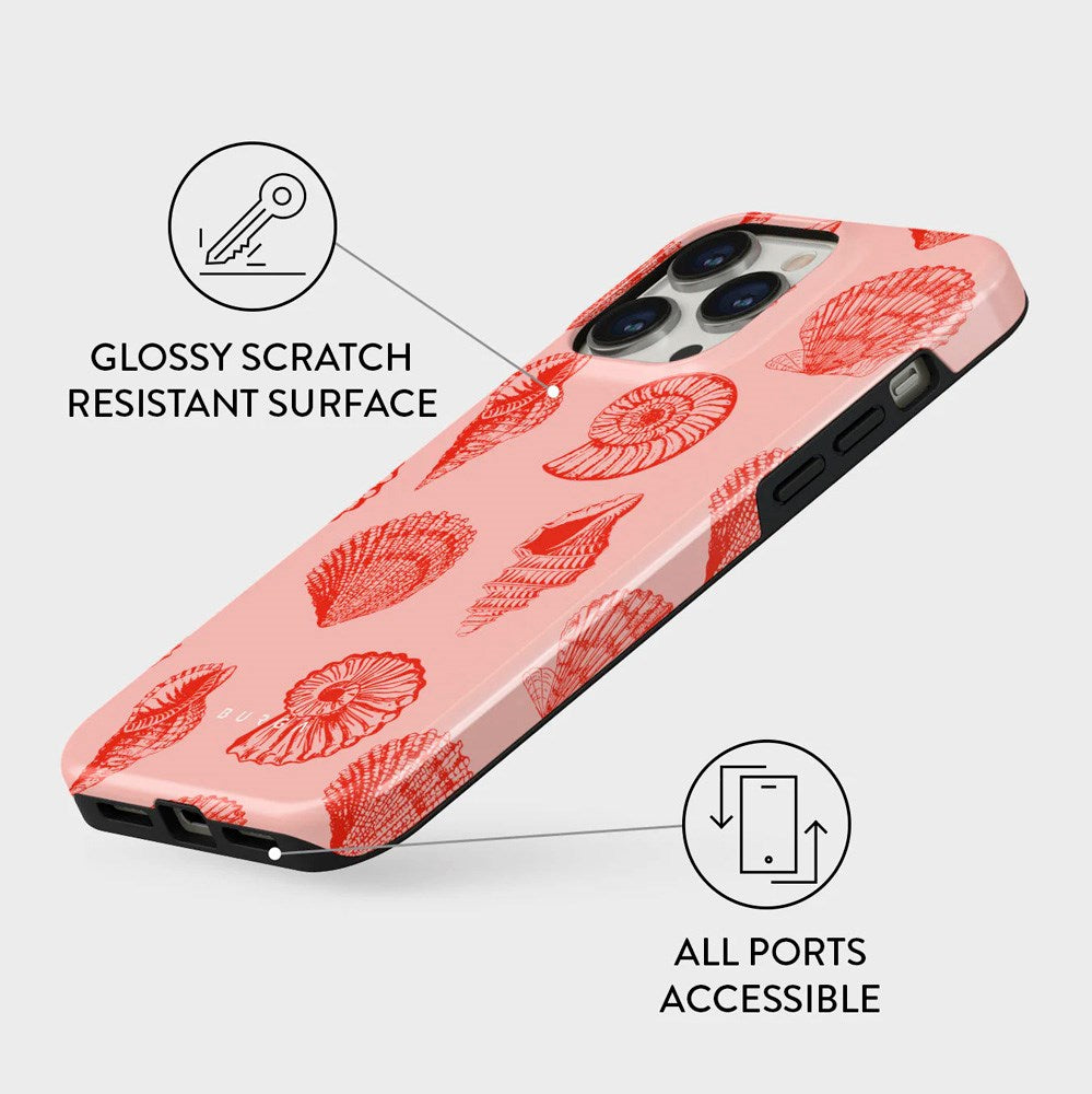 Burga iPhone 13 Pro Tough Fashion Deksel - Coastal Treasure