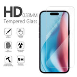 iPhone 17e / 16e / 14 / 13 / 13 Pro TFO 2.5D Premium Skjermbeskytter - Gjennomsiktig