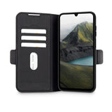 Samsung Galaxy A26 (5G) dbramante1928 Oslo Pro Slim Resirkulert Plast Deksel med Lommebok - Svart