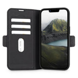 iPhone 16e dbramante1928 Oslo Pro Slim Resirkulert Plast Deksel med Lommebok - Black