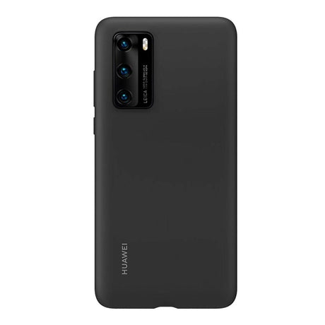 Original Huawei P40 Silikondeksel - Svart